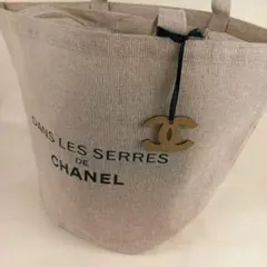 CHANEL ノベルティ ベージュ 大容量 トートバッグ