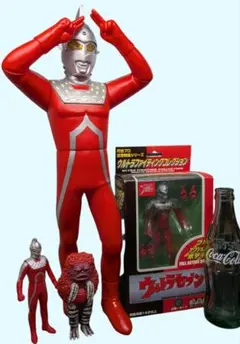 【オマケ付】ウルトラセブン ビッグフィギュア ＆セブンファイティングコレクションのサムネイル