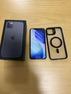 iPhone 11 pro max 256gb スペースグレー　simフリー