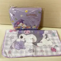 サンリオ　クロミ　ポーチ　ハンカチ　❥❥❥ セット　　クロミちゃん
