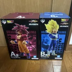 一番くじ　ドラゴンボール　A賞 超サイヤ人4孫悟空、B賞超サイヤ人3ベジータ