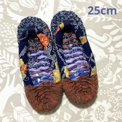 布ぞうり 23cm 着物リメイク 室内履き わらじ ヨーデル 9/11 - メルカリ