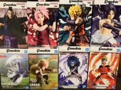 348 ナルト　サクラ　サスケ　grandista フィギュア　我愛羅　キミマロ