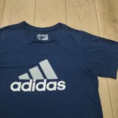 US古着Tシャツ adidas THE GO TO TEE アディダス 紺色 S