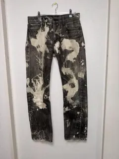 デニムパンツ 蝶々 ペイント SUPPLIER PANTS - メルカリ