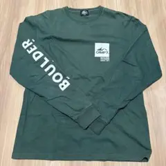 価格相談お気軽にどうぞ！ CAMP7 ダークグリーン 長袖カットソー L