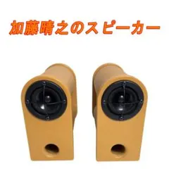 【希少】加藤晴之のスピーカー 紙筒スピーカー ダブルバスレフ方式 2000年頃に通販生活扱いで話題になっていた紙筒スピーカーを試し