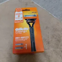 ジレット フュージョン マニュアルホルダーカミソリ 替刃2個付のサムネイル