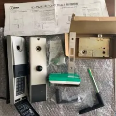美和ロック MIWA ランダムテンキーロック TK4L手動タイプ（サムターン