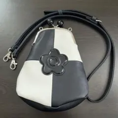 マリークワント　ショルダーバッグ　がま口　がま口バッグ