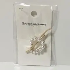 ブローチ　パール　ゴールド　入学式卒業式　フォーマル　コサージュ　卒園入園