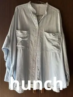 hunch ハンチ テンセルデニム オーバー シャツのサムネイル