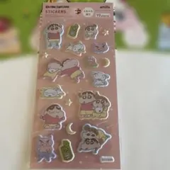 クレヨンしんちゃん　ふわふわシール　新品未使用