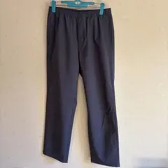 ユナイテッドアローズ　ブルーグレースラックス ゴムウエスト