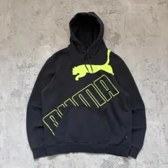 【PUMA】プーマ（M）プルオーバーパーカー＊ビッグロゴ＊フーディースウェット