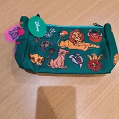ディズニー　ライオンキング　ポーチ　緑のサムネイル