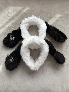 スヌーピー イヤーマフカチューシャ 2個セット