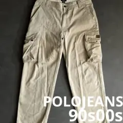 神サイズ◎POLO JEANS Ralph Lauren カーゴ 33×30