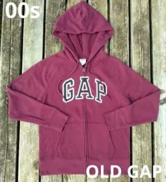れ*長様 00s Old Gap フルジップ パーカー 短丈