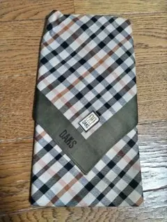 DAKS チェック柄 ハンカチ