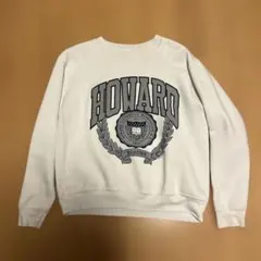 y*a様 Howard University トレーナー ホワイト‼️古着‼️
