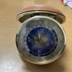 CITIZEN シチズン スペースエイジ 昭和レトロ 置時計 ゼンマイ 手巻き