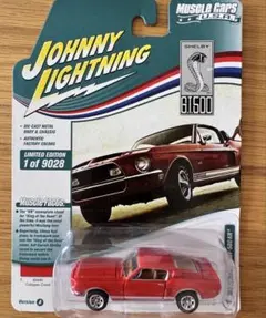 ジョニーライトニング 1968 シェルビー GT500KR 1/64 未開封のサムネイル