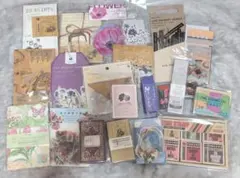 B 海外コラージュ　ジャンクジャーナル素材　大量まとめ売り