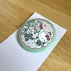 にじさんじ Dytica×サンリオキャラクターズ 缶バッジ 叢雲カゲツ