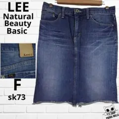 LEE NaturalBeautyBasic ミニデニムスカート タイトsk73のサムネイル