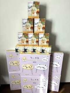 ちいかわ　ミニテーブル　USB ライト　ぬーどるストッパー　うさぎ　モモンガ