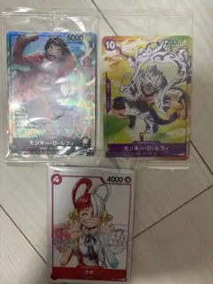 ワンピースカード　マッチングバトル　ルフィ&ウタ　2枚セット ワンピースカード マッチングバトル ルフィ&ウタ 2枚セット - メルカリ