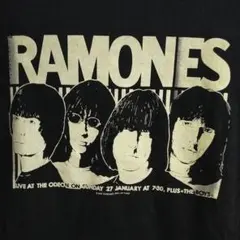 レギュラー古着！2018年 RAMONES 1・2・3・4 プリント Tシャツ - メルカリ