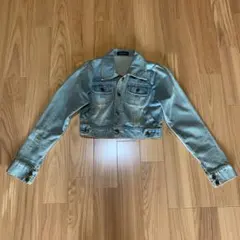 ショート丈　デニムジャケット