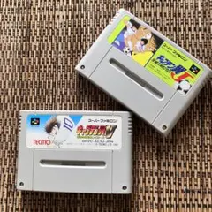 任天堂 スーパーファミコンソフト キャプテン翼J キャプテン翼V 2本セット
