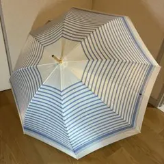 【未使用品】ポロラルフローレン ポロポニー ボーダー 長傘 ホワイト×ブルーのサムネイル