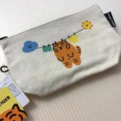 MUZIK TIGER　ムジークタイガー　ポーチ　オセンタク　ホワイト　白のサムネイル