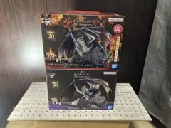一番くじ モンスターハンター 20周年 ミラボレアス フィギュア 2種　未開封のサムネイル