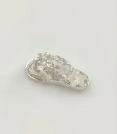 ハワイアンジュエリー ペンダントトップ サンダル プルメリア silver925