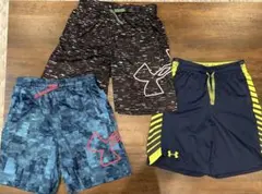 UNDER ARMOUR ハーフパンツ3枚セット 150