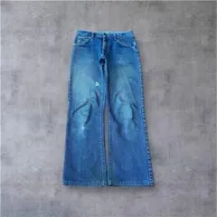 70S Lee カツラギ ブーツカット 42TALONジップ ブラウン USA製 - メルカリ