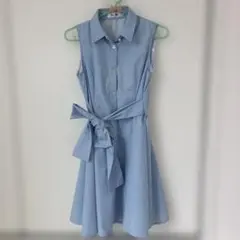 Bye Bye ノースリーブシャツワンピース