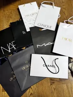 高級ブランド 紙袋セット 9点