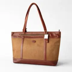 新品タグ付✨軽量上品IBIZA イビザ ジャガード 本革 A４可トートバッグ通勤