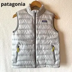 patagonia◆ダウンベスト◆アウター◆グレー◆キッズ◆BOYS◆Lサイズ