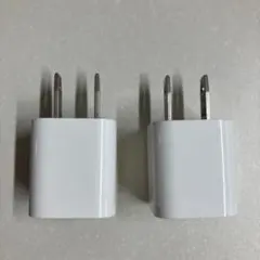 Apple 5V1A充電器 2個セット