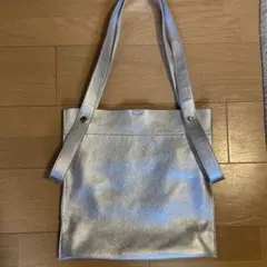 Beaure ビュレ　シルバー ショルダー　トートバッグ