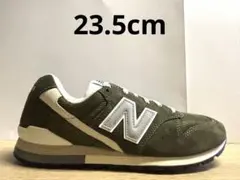 未使用 23.5cm D ニューバランス CM996RY2 グリーン