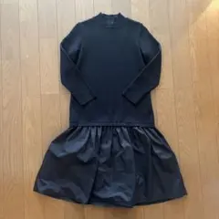新品☆M-premier☆エムプルミエ☆リブニットドッキングワンピース