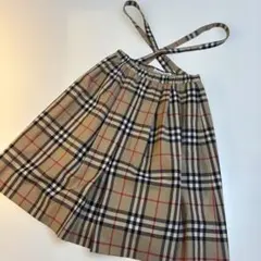 美品BURBERRY’Sノバチェック ウール 2wayプリーツスカートバーバリー